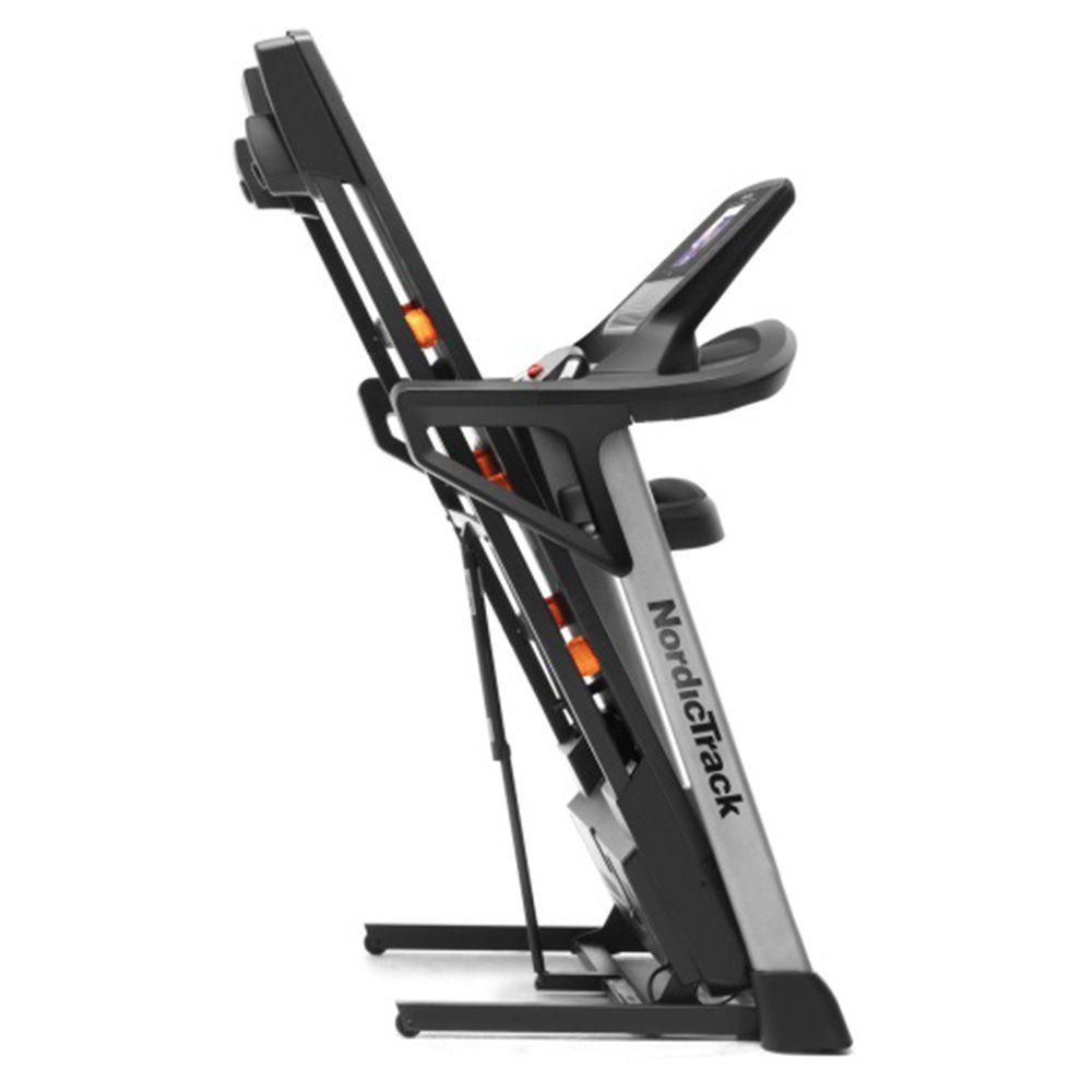 Bėgimo takelio NordicTrack T 7.5 S sulankstytas variantas